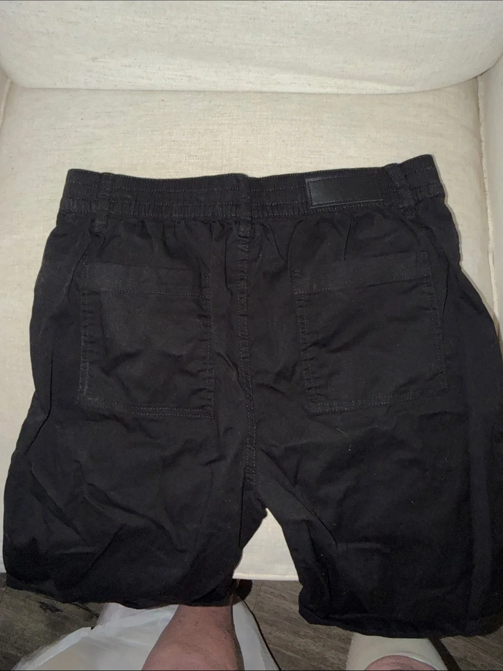 Tahari Black Cargo Bermuda Shorts